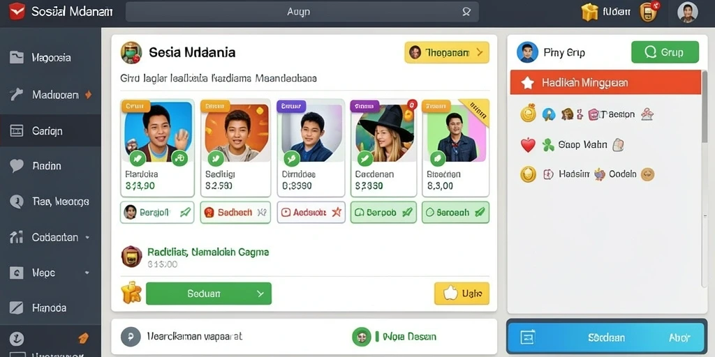 Tampilan antarmuka yang bersih dan intuitif.