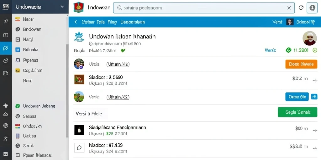 Tampilan antarmuka yang menarik dan mudah dinavigasi.