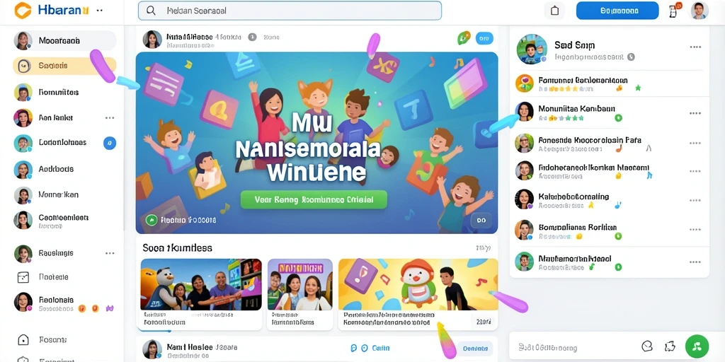 Tampilan antarmuka yang menarik dan user-friendly.