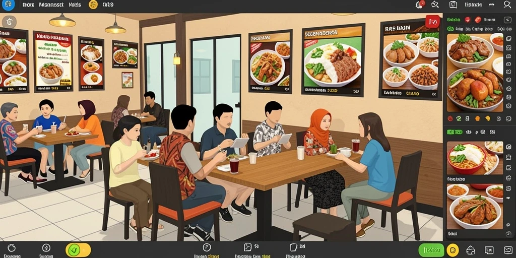 Tampilan antarmuka yang menarik dan mudah dinavigasi.