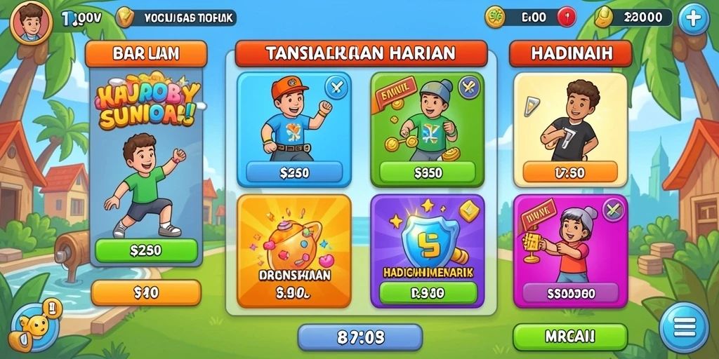 Tampilan awal aplikasi RAJACAIR yang menarik.