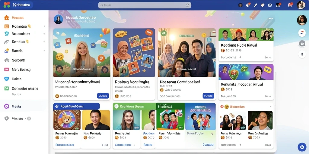 Tampilan antar muka yang menarik dan mudah diakses.