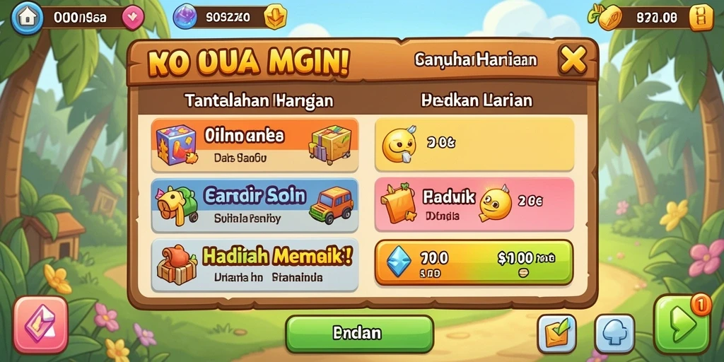 Tampilan antarmuka yang menarik dan mudah dinavigasi.