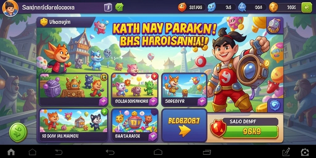 Tampilan antarmuka UANG77 yang modern dan menarik.