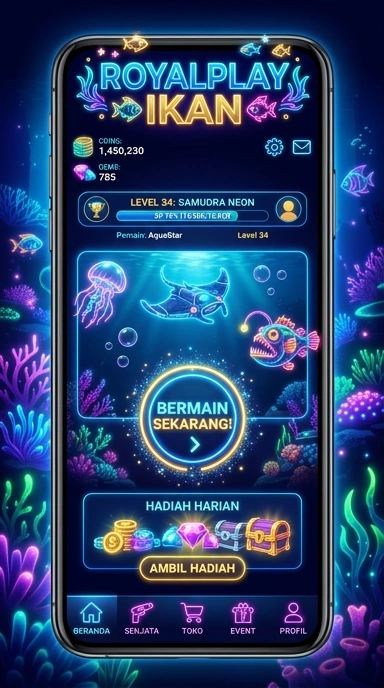 Galeri pratinjau visual royalplay build APK resmi terbaru